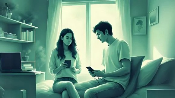 เค้าคุยกับคนอื่นพร้อมกับเรารึเปล่า
