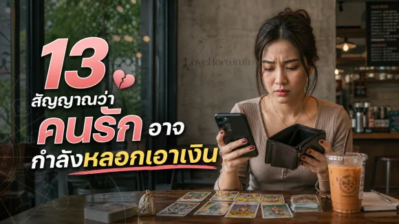 คนรักอาจกำลังหลอกเอาเงิน