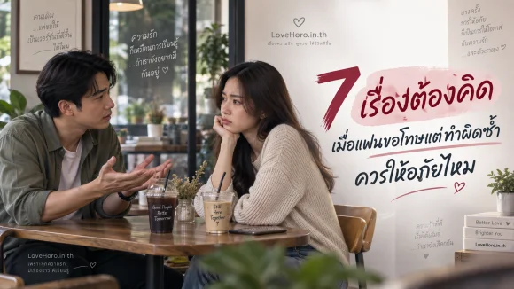 แฟนขอโทษแต่ทำผิดซ้ำ