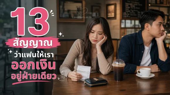 แฟนให้เราออกเงินอยู่ฝ่ายเดียว