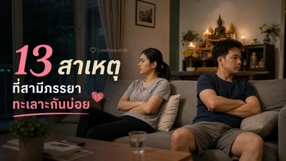 สามีภรรยาทะเลาะกันบ่อย