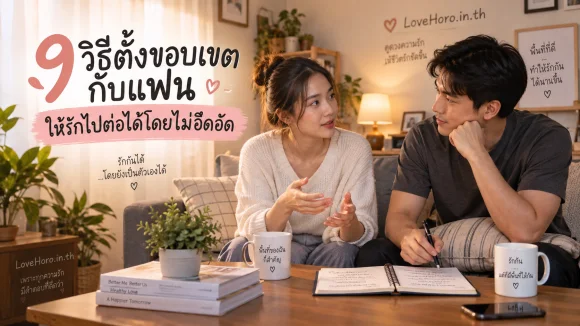 ตั้งขอบเขตกับแฟน