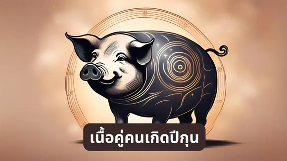 เนื้อคู่ สำหรับคนเกิดปีกุน (ปีหมู)