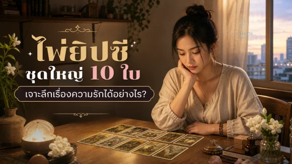 ไพ่ยิปซีชุดใหญ่ 10 ใบ